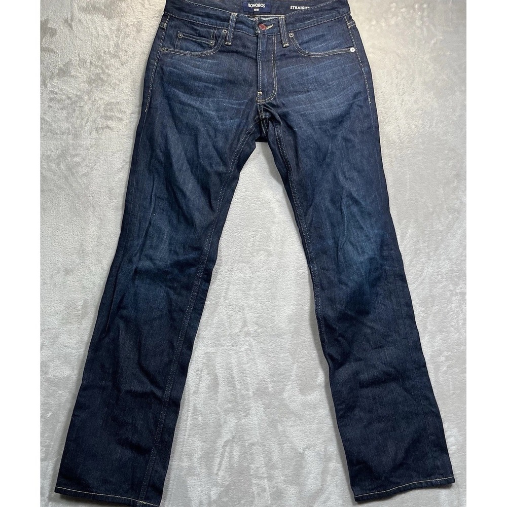 Bonobos‎ Jeans Mens 29x32 Blue Straight Ringspun Denim